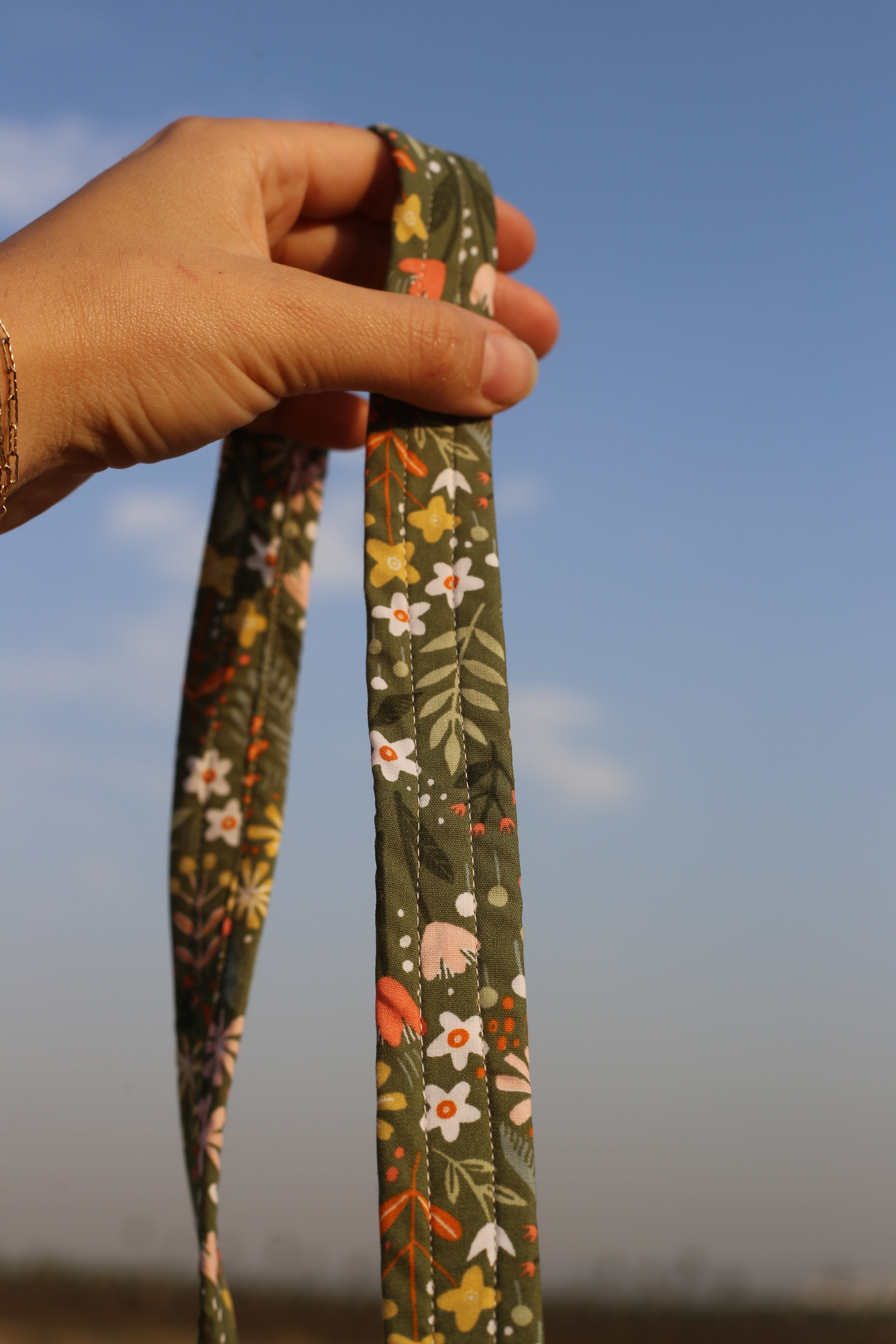 OLIVE GREEN FOREST LEASH