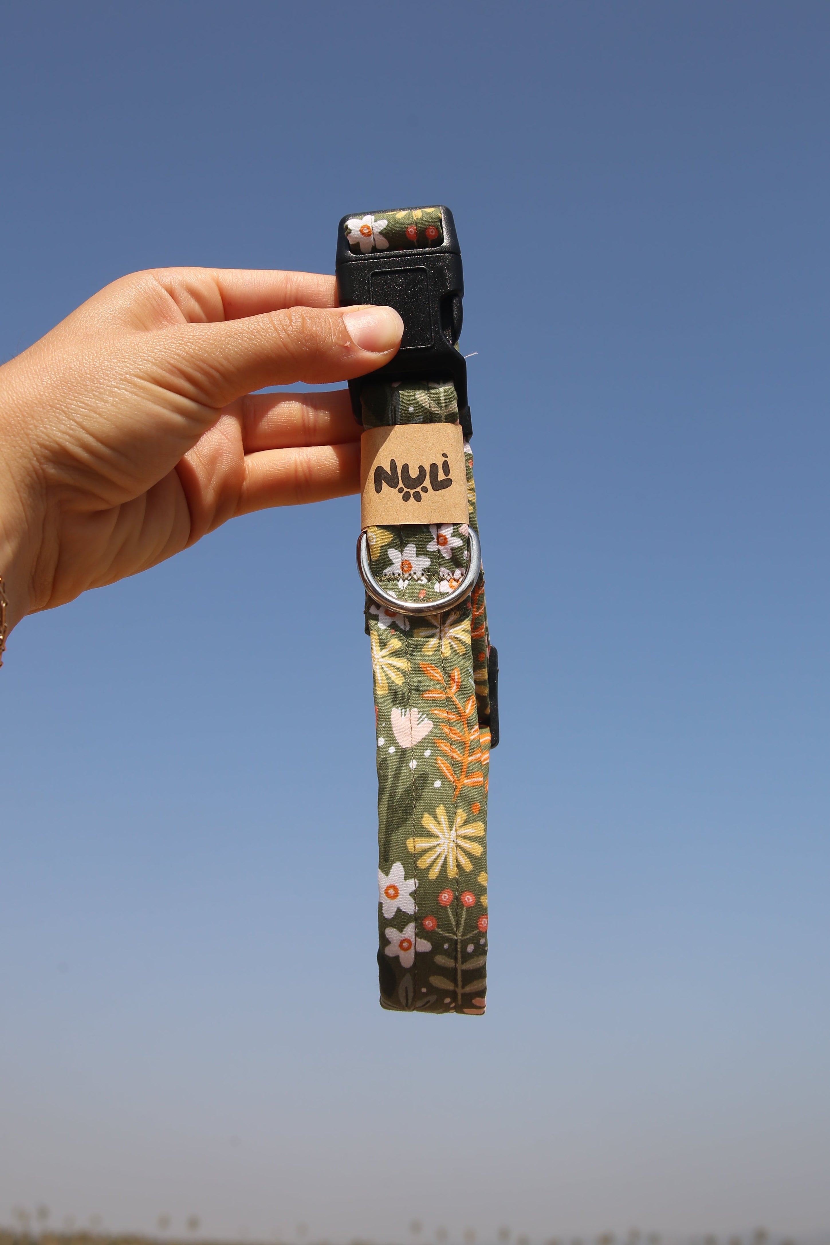 OLIVE GREEN FOREST COLLAR