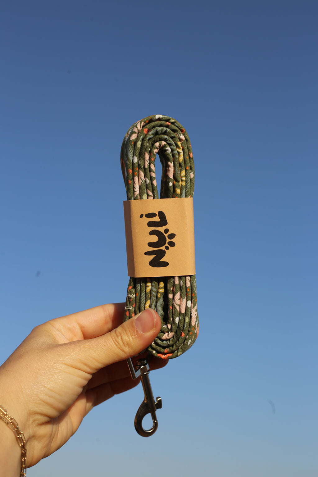 OLIVE GREEN FOREST LEASH