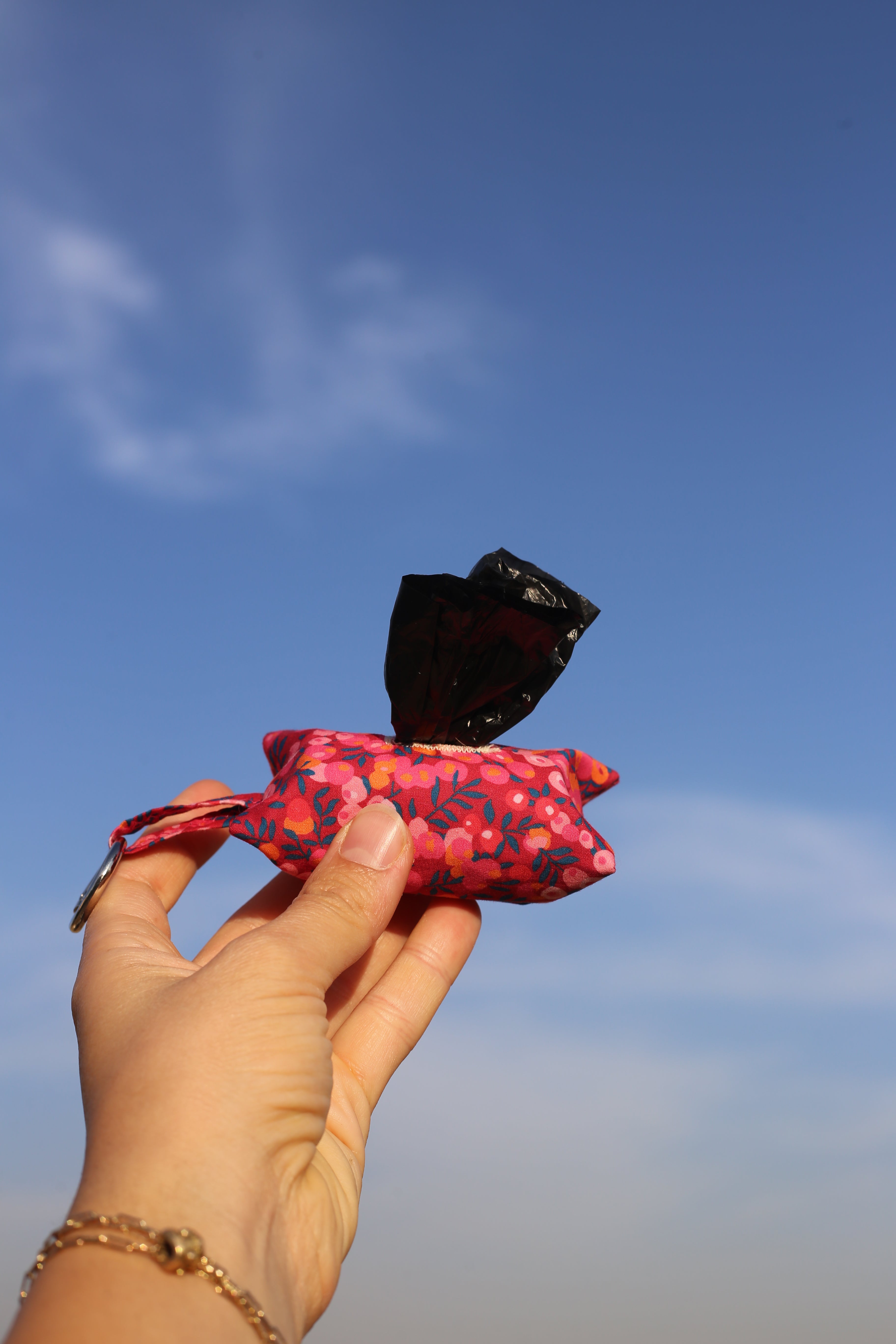 PINK SAKURA POO POUCH