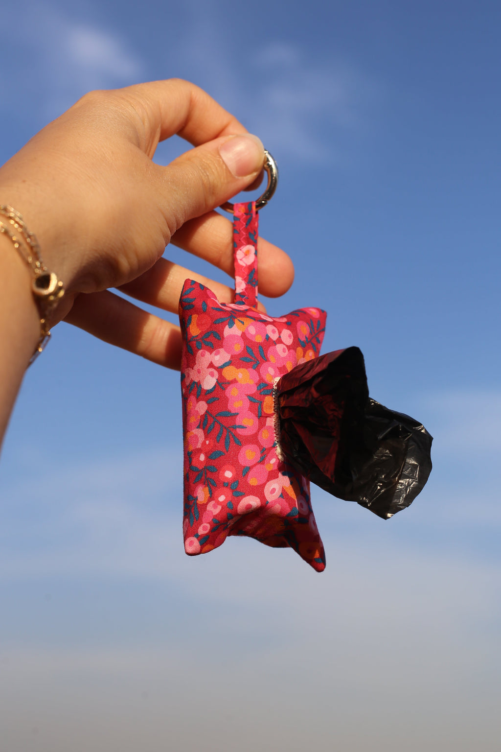 PINK SAKURA POO POUCH